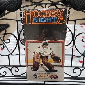 HOCKEY NIGHT VHS TAPE